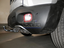 Фаркоп оцинкованный Galia J011C для Jeep Renegade 2014-, FIAT 500X 2014-(паспорт и сертификат в комплекте)(без электрики)
