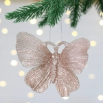 Подвеска «Изящная бабочка» 10*11 см, Розовое золото