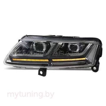 Передние фары V4 type для Audi  А6 С6 2004-2011
