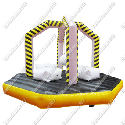 Надувная игра " Ударный шар (рестлингбол)" 5*5*3,5 м