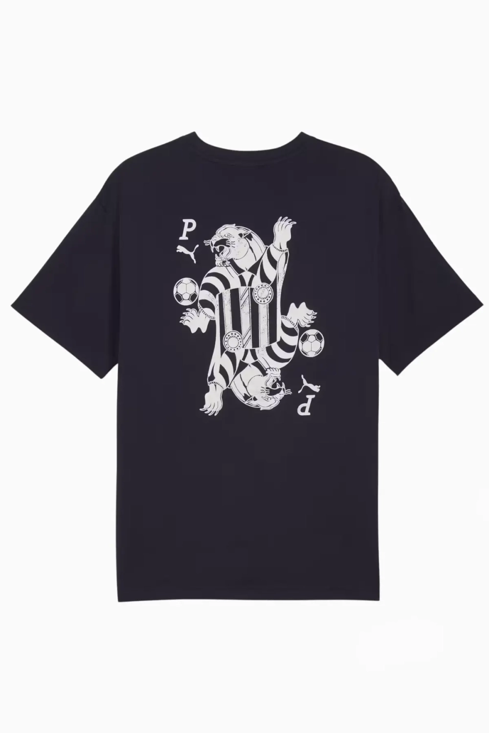 Футболка Puma Graphic Card Play Relaxed Tee - темно-синий