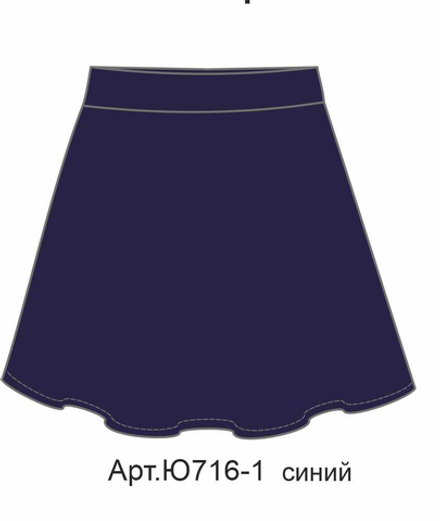 716-1 юбка для девочки