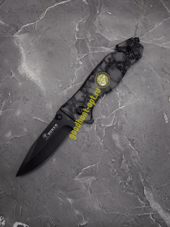 Складной нож тактический BOKER Серый