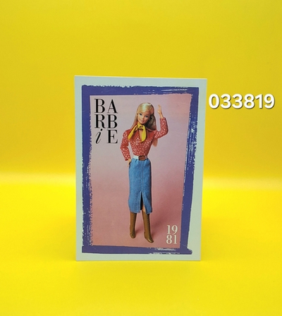 Аксессуар винтажная карточка Барби 90х 033819