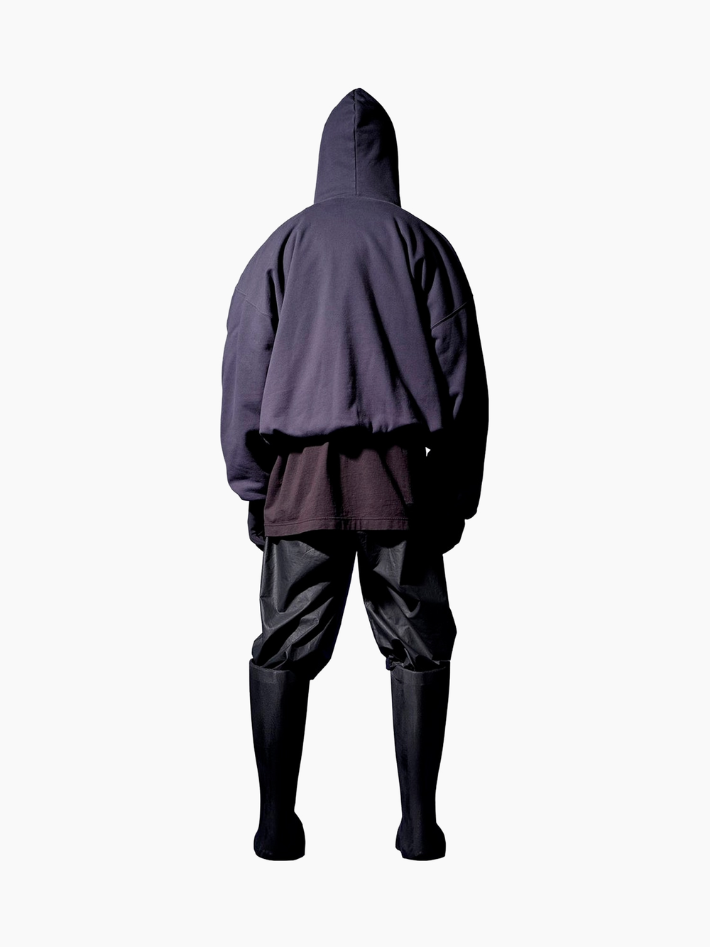 Худи Yeezy Gap Engineered by Balenciaga Logo Hoodie Dark Grey