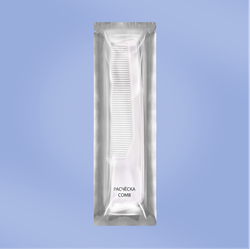 Расческа гребень (200 шт.) пластиковая в метал. пакете