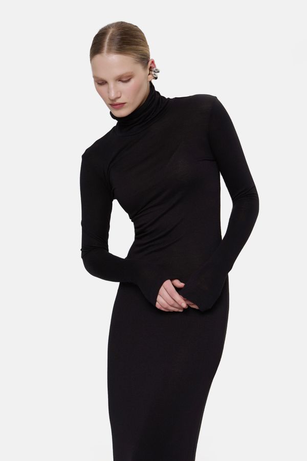 Платье трикотажное