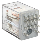 Реле промежуточное RPA 22/4 5A 220В DC EKF AVERES (20.00 шт.)