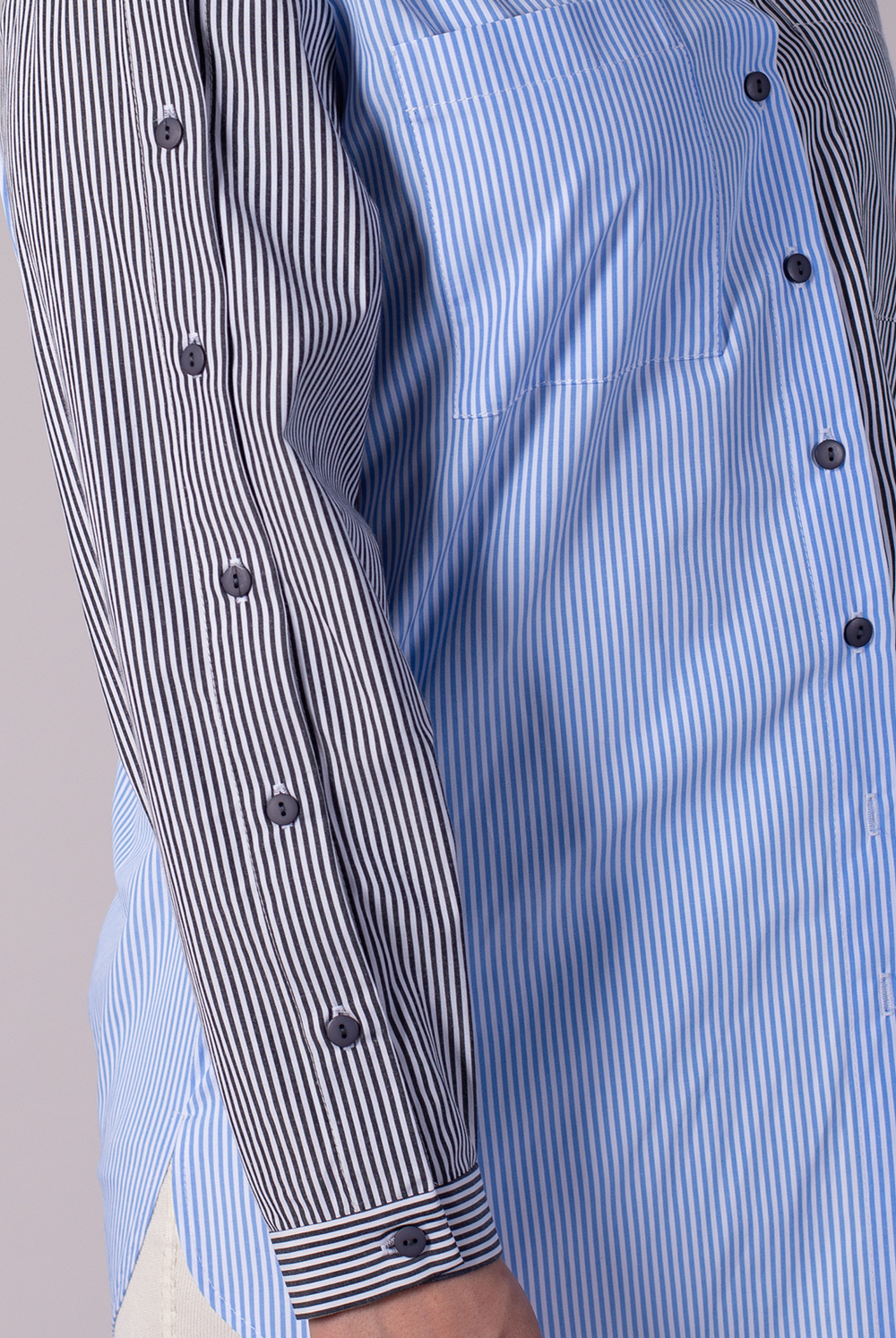 Блузка женская 4355ВП, голубой #381Гол094355ВП