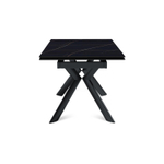 Стол раскладной Bridge (160+40+40), керамика матовая Black Gold