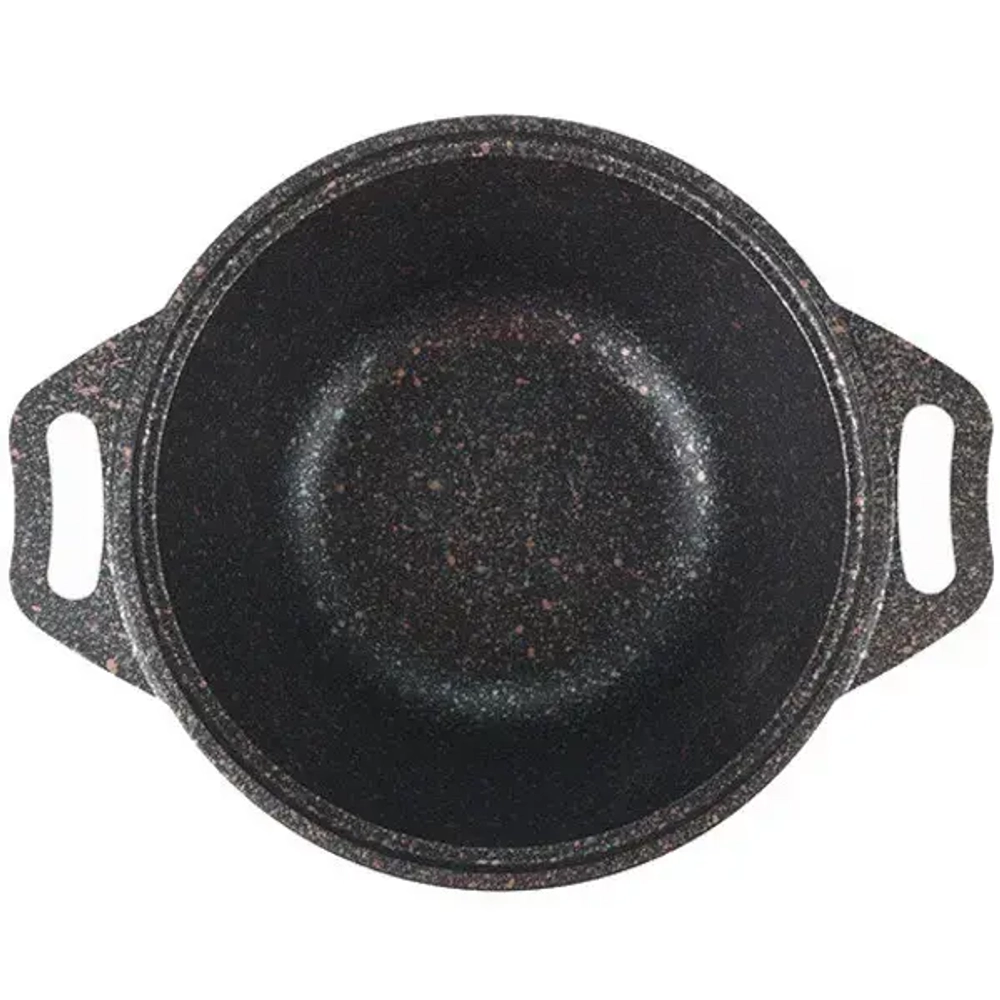 Кастрюля 1л «Granit ultra»(blue) со стеклянной крышкой кгг12а