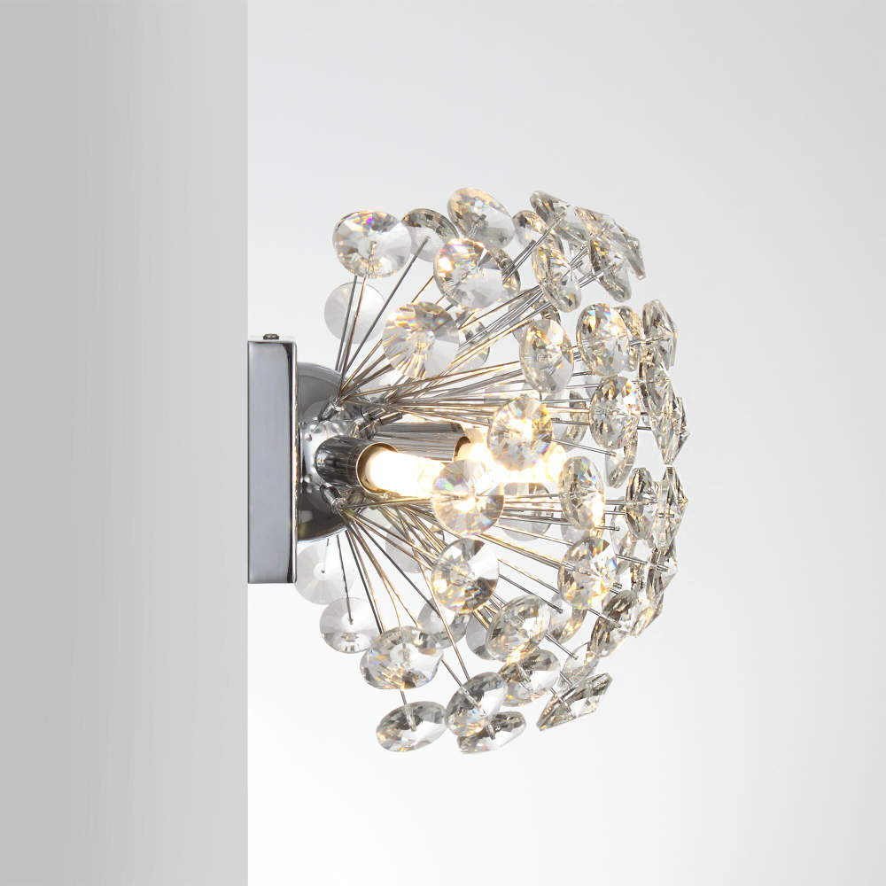 Eletto EL322W04.1 Betsy Бра хрустальное Хром