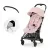 Прогулочная коляска Cybex Coya Peach Pink Matt Black