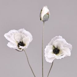 ЦВЕТОК ИСКУССТВЕННЫЙ "МАК" ВЫСОТА=50СМ. (МАЛ=24 ШТ/КОР=96ШТ.)