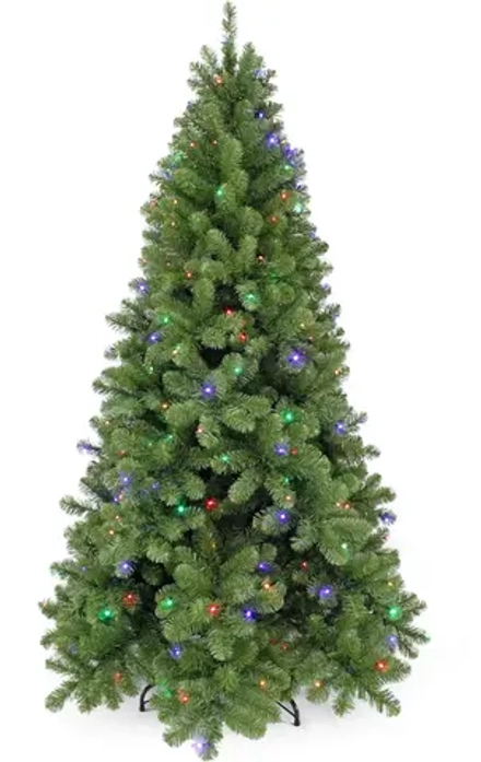 Елка Санкт-Петербург 230 см., мягкая хвоя, 288 разноцветных LED ламп, Triumph Tree (73187)