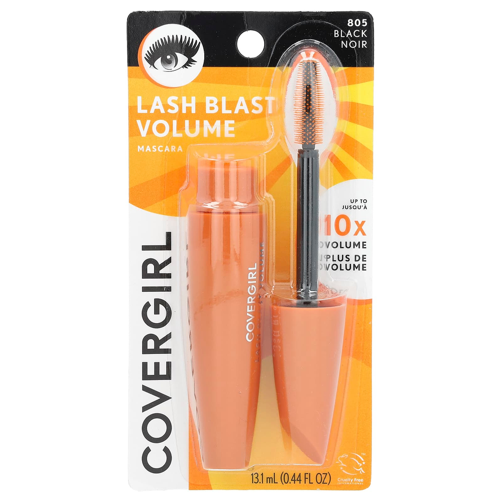 Covergirl, Lash Blast Volume, тушь для ресниц, оттенок 805 черный, 13,1 мл (0,44 жидк. унции)