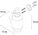 "GOLD BOGEMA" Дозатор жидкого мыла FX-78512G (к/к 10)