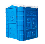 Специальная Туалетная Кабина  Для Инвалидов в сборе Экомарка Т-8 (1600x1500x2050см;120кг;синий) - арт.561494