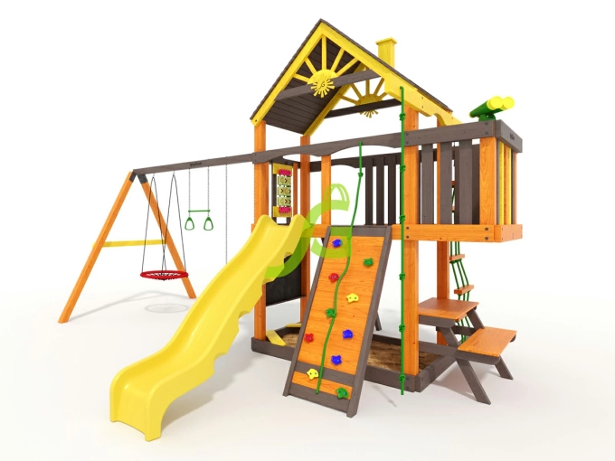 Детская площадка Шато (Дерево) (мод.2)