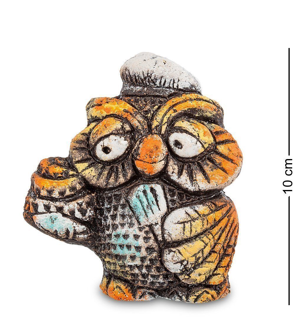 KK-368 Фигурка «Сова повар» шамот
