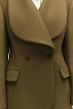 Жакет пальто приталенный