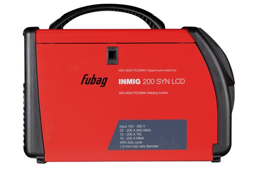 Сварочный аппарат Fubag INMIG 200 SYN LCD+ горелка FB 250_3 м (38443)