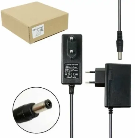 Блок питания 9В--1А D=2,1*5.5мм LP-134 обратная полярность для весов