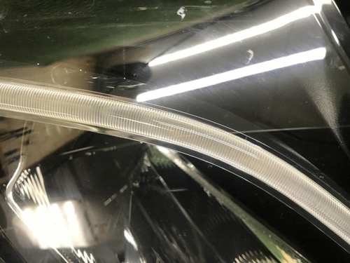Битая Фара правая Mercedes E W213 (2016-2021) LED