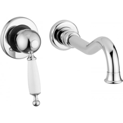 Смеситель для раковины настенный  Migliore Oxford ML.OXF-6345.BI.CR хром