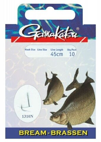 Крючок с поводком для рыбалки Gamakatsu BKS-1310N