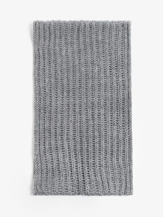 Снуд женский, цвет серый, размер 120x32