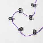 Подвеска в форме буквы "B", 8мм, сталь