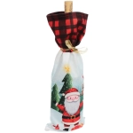 Украшение на бутылку «Новогоднее настроение» 13*36 см