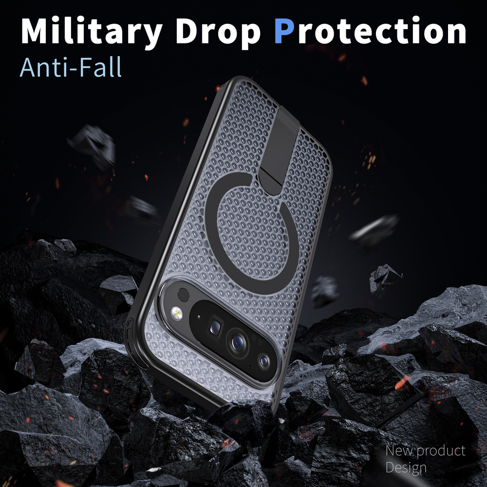 Прозрачный чехол Mesh Pro Magnetic Case для Google Pixel 9 Pro XL