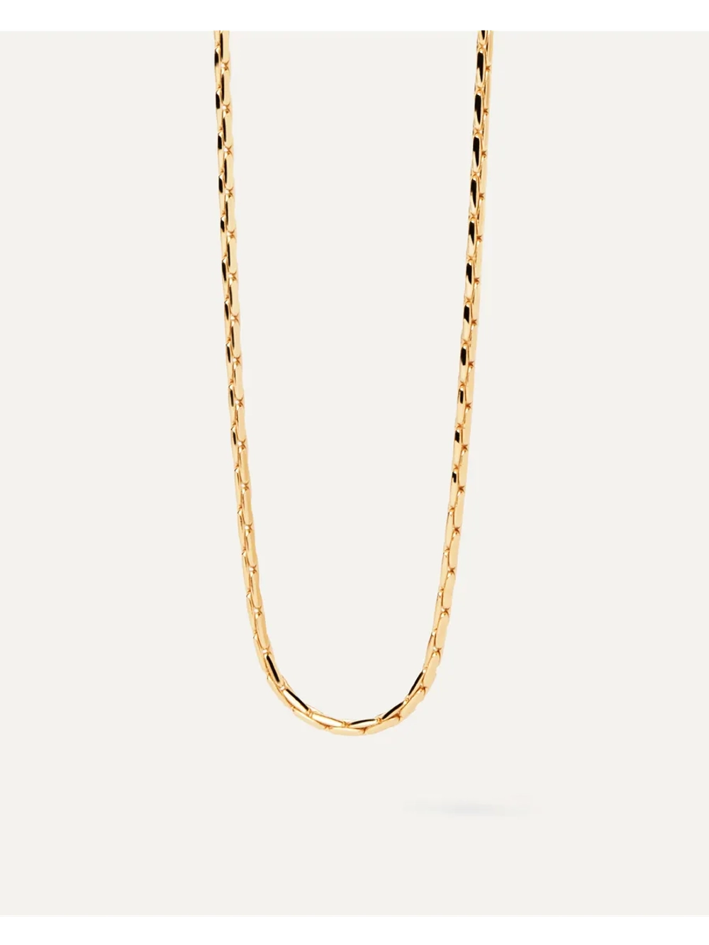 Цепочка Boston серебро 925 пробы покрытое золотом