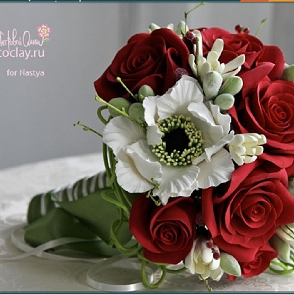 Глина цветная CLAYCRAFT by DECO™ (красная)