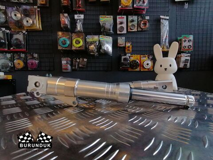 CNC АМОРТИЗАТОРЫ ПЕРЕДНИЕ [ПЕРЬЯ] 330 мм DIO AF / ZX (дисковые тормоза)