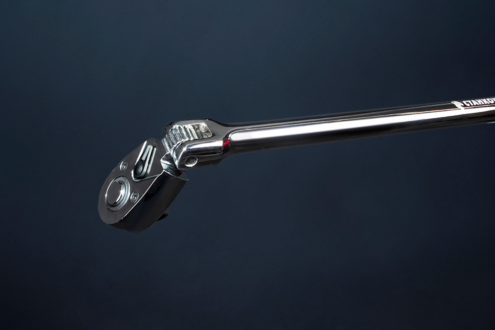 Трещотка удлиненная шарнирная на 1/2" с 72 зубами CS-T.12.60.72LC