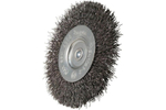 Щетка проволочная дисковая (d100 мм, толщ. проволоки 0.3 мм, гофрированная, металл, 1/4") Makita D-76504