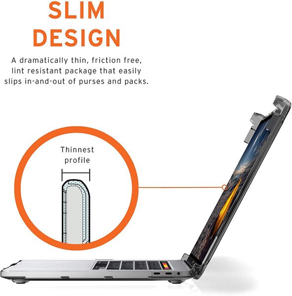 Чехол Urban Armor Gear (UAG) Plyo Series для MacBook Pro 13'' 2020, цвет Серебристый (132652114343)