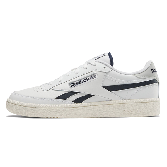 reebok Club C Series Кроссовки для скейтбординга Низкие Белые черные Унисекс