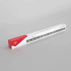 Светодиодный прожектор AR-LINE-1000L-48W-24V RGB-Warm3000 (Grey, 15x45 deg, DMX512) (Arlight, Закрытый) 027958