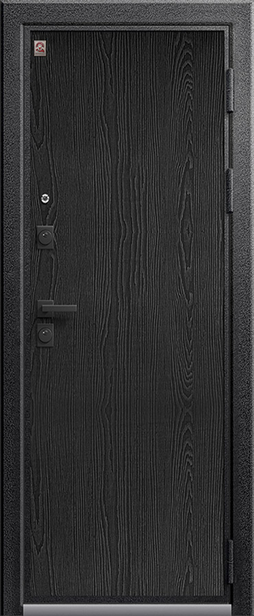 Стальная дверь LUX-8 Серый муар
