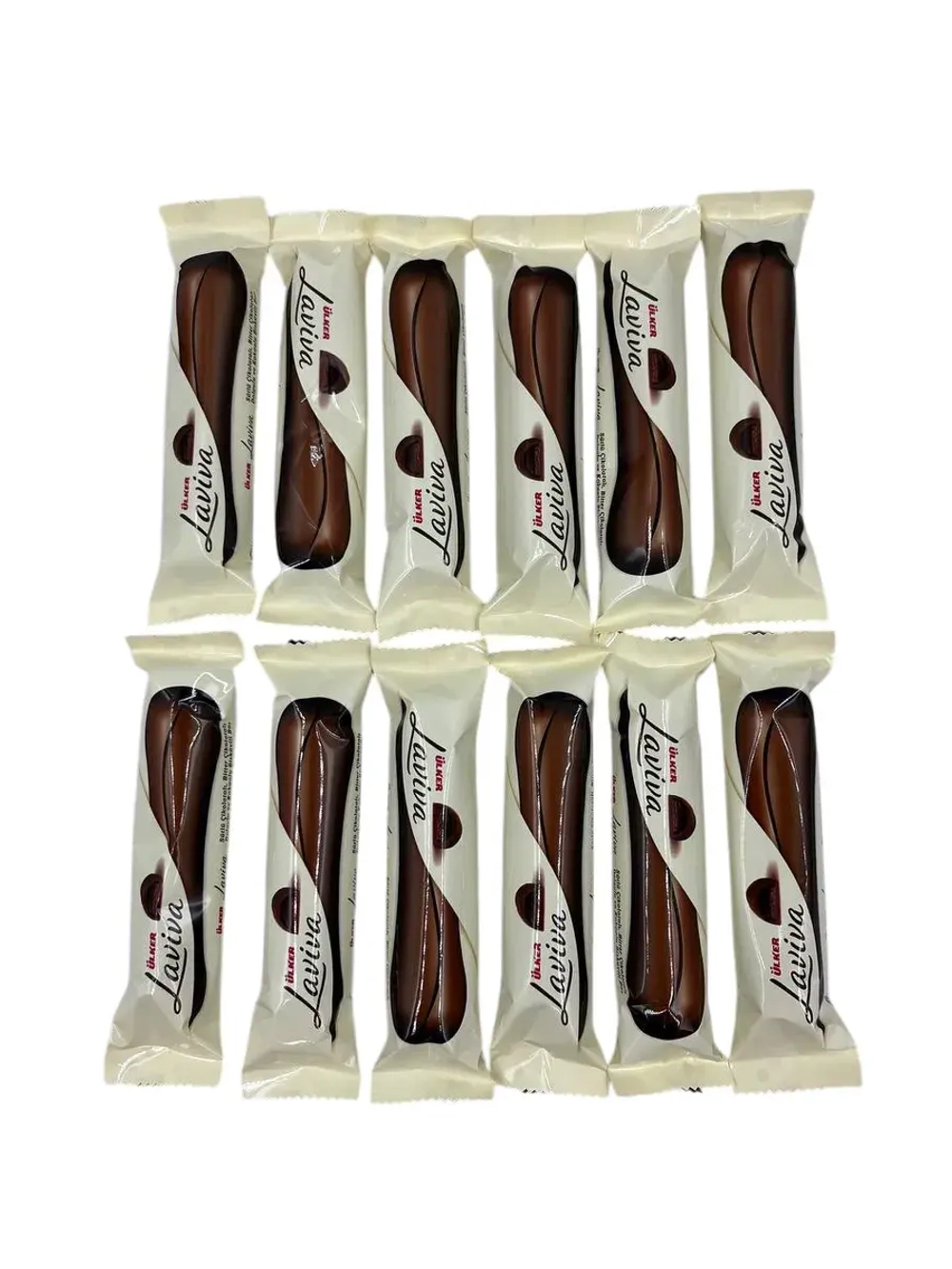 Молочный шоколад - батончик Laviva с двойной начинкой