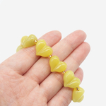 Сердце из натурального бовенита, 16*13,5мм