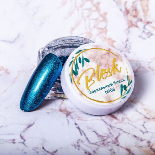 Blesk, Пигмент - втирка "Зеркальный блеск" №06