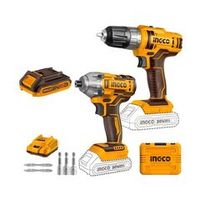 Шуруповерт и гайковерт ударный INGCO COSLI230708 набор