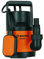 Насосная станция дренажный насос для чистой воды ВИХРЬ ДН-400 (400 Вт)