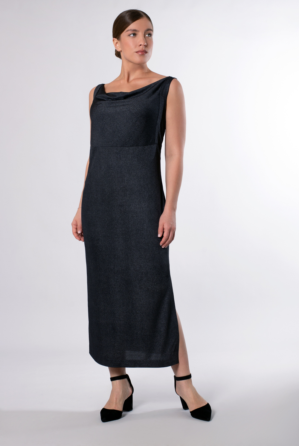 Платье женское 4219ВП, черный #74Ч054219ВП