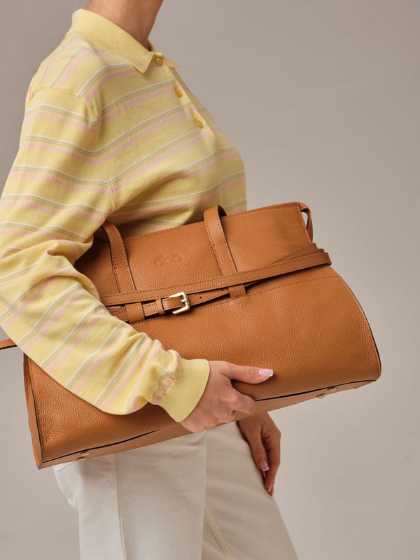 Сумка Rumi DBR 31152 коричневый лист